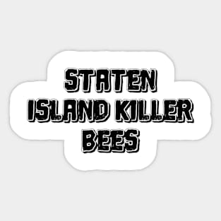 Wutang clan staten island killer bees Sticker